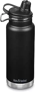 Klean Kanteen TKWide Insulated Water Bottle with Chug Cap, 946 ml Capacity, Black