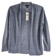 Eileen Fisher Light Blue Womens XS Cardigan Sweater