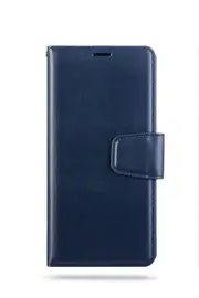 For iPhone 16 Plus Wallet Case Navy blue Colour Flip Cover