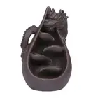 Dragon Backflow Incense Burner Tabletop Ornament for Yoga Indoor Living Room