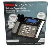 RCA Visys 2-Line Business Speakerphone w/ Answering System 25205RE1-A -NEW!