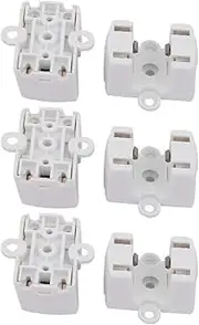 New Lon0167 6 Pcs Featured F34B AC 500 reliable efficacy ν 2A 2GX13 Base Light Socket PL Fluorescent Tube Lamp Holder(id:efc 8f a6 db7)