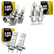 AUXITO LED Headlight Bulb High Low Beam Fog H7 H4 9003 HB3 9005 6500K 40000LM J (for: Peugeot)