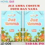 JUZ AMMA 自定義姓名和照片全彩軟封面 JZ-006 JUZ AMMA TAJWID 書 7 合 1 顏色