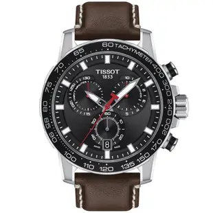 TISSOT 天梭 官方授權 Supersport 計時手錶 迎春好禮-45.5mm T1256171605101