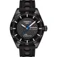 TISSOT PRS 516 Automatic Gent 賽車方程式時尚優質運動腕錶-黑碳纖維紋-T1004303720100