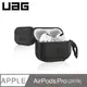 UAG AirPods Pro 耐衝擊保護殼-皮革黑