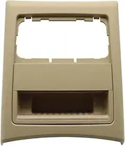 Yurefax Rear Air Conditioner AC Vent Grille Outer Frame Surrounding, for, for BMW, 3 Series E90 E91 2005-2012(Standard Beige)