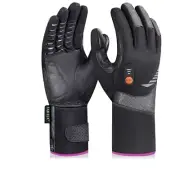 Luckcolor Heated Gloves Men Women Winter Warm Glove Arthritis Raynaud's *Size S*