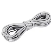 1/8"(3mm) 33ft(10m) Elastic String Cord Jewelry Stretchy Cord White