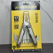 Leatherman New Wave/2nd generation Wave multitool with nylon Sheath, sealed.