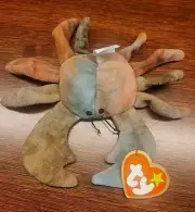 1993 Ty Teenie Beanie Babies Baby Claude the Crab