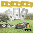 Long Lasting Replacement Blades for WORX Robot Lawnmower Pack of 30