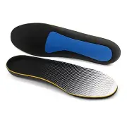 Plantar Fasciitis Arch Support Insoles Unisex - Full Length Cushion Orthotics L
