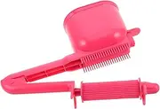 LALADEFIEE Hair Dye Brush Kit Multifunctional Coloring Applicator with Mixing Bowl Ergonomic Design for Salon Home Use for Dyeing Perming Bleaching