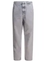 [Carhartt Wip] Carhartt Wip-Single Knee Trousers Light Blue-Uomo 32