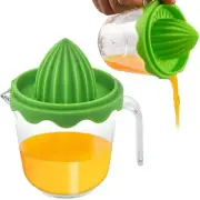 Citrus Orange Juicer, Lemon Manual Hand Squeezer Lime Press Anti-Slip Lid Rot...