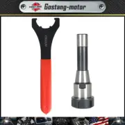 R8 7/16" Thread Collet Chuck Holder Fixed CNC Lathe+25-45 Spanner ER32