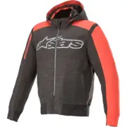 Alpinestars Rhod Windstopper Hoodie - Black/Gray/Red | Large