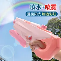 在飛比找樂天市場購物網優惠-水槍玩具 超大容量水槍射程遠成人抽拉式灑水槍兒童節玩具噴霧沙