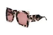 Sunglasses Carolina Herrera CH 0001/S 0T4 HAVANA PINK 55/23/145 WOMAN 55 mm