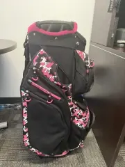 Barstool Golf Bag With Glove 2 Club Sleeves And Putter Grip