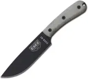 ESEE Knives Knife Model 6 Traditional Handle with Leather Sheath ESEE-6HM-B