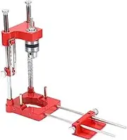 Drill Stand for Drill, Portable Drill Positioner Precision Positioner Positioner for Woodworking,Portable Drill Press Stand (red)