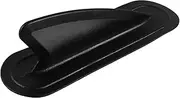 Generic Surfboard Fins Surf Board Paddleboard Rowing Boat Fin Surfboard Replacement Fin Board Fins Replacement Surf Fins Inflatable Surfboard Fin Surfboard Accessory Paddle Fin PVC Black
