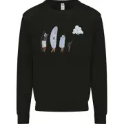 Funny Storage Evolution IT Retro PC Device Kids Sweatshirt Jumper