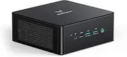 MINISFORUM Mini PC UM890 Pro, AMD Ryzen 9 8945HS (up to 5.2GHz) Mini Computers, 32GB DDR5 5600MHz RAM&1TB PCIe 4.0 SSD, Desktop PC Quad Display HDMI/DP1.4/USB-C, AMD Radeon 780M/OCulink/Dual LAN 2.5G