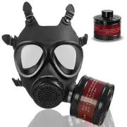 Gas Masks Survival Nuclear and Chemical - Gas Mask with 40mm Gas Mask Filter ...