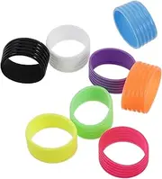 8 Pcs Racket Silicone Grips Professional Overgrip Protector for Tennis Badminton Design Sweat Absorption Durable Construction Quick Installation Replacement