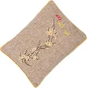 Beauty Salon Foot Bath Salt Bag Sea Salt Coarse Salt Hot Compress Bag Microwave Heating Shoulder Neck Leg Knee Waist Physiotherapy Bag Moxa Salt Bag (linen Gray Herbal Style) Body