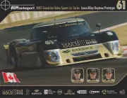 2007 AIM Autosport Lexus Daytona Prototype DP Grand Am Hero Card