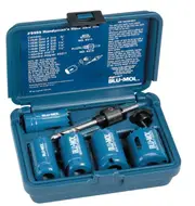 Blu Mol BM-9595 - Bi-metal Holesaw Kit 7 Piece Handyman