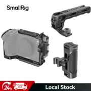 SmallRig FX30 Cage+ARRI Locating Top Handle+NATO Side Handle for Sony FX3 Camera