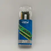 Crucial MEMORY 2GB 240-PIN DIMM 256MX64 DDR3 CT25664ABA1339.C8F1D 2 Channel Kit