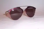 NEW CHRISTIAN DIOR REFLECTED/S 1RQ-P7 BURGUNDY/BURGUNDY SUNGLASSES AUTHENTIC
