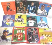 PSA Lot 12 Sealed Magazines Jordan Sanders Manning Ichiro Curry Mahomes Griffey