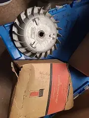 NOS OEM Tecumseh Engine Flywheel 1267 Mini Bike Rupp Go Kart Snowblower 30542