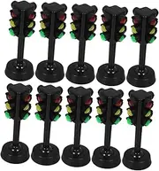 HAWILLOSCH 20 Pcs Traffic Light Model Traffic Light for Traffic Light Decor Traffic Toys Traffic Lights for Mini Toy Mini Traffic Lamp Mini Signal Lamp Mini Traffic Light Faller Abs