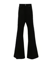 Bolan virgin wool bootcut trousers 38 black
