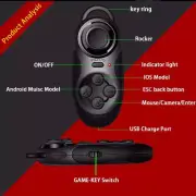 Bluetooth Joystick Remote Control For Xiaomi iPhone 8 IOS Android VR PC Phone