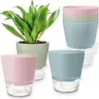 with Drainage Hole Self Watering Flower Pot Self Watering Planters