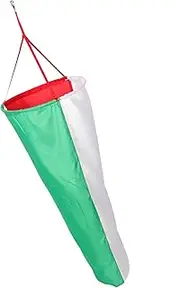 HIAKDOFT Courtyard Hanging Windsock Heavy Duty Outdoor Wind Direction Indicator Decoration for Garden Lawn Patio and Home
