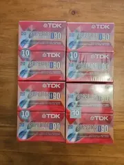 40 Factory Sealed TDK D90 Cassette Tapes Superior Normal Bias: Type I