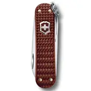 Victorinox Classic Mini 5.8cm Precious Alox Swiss Army Knife - Hazel Brown