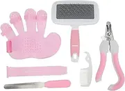 Pet Grooming Kit Pet Hair Shears Nail Scissors Grooming Tool for Dogs Cats Rabbits (Small)