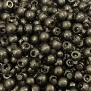 25pcs Spring Loaded Round Toggle Stop Cord Locks End Black
